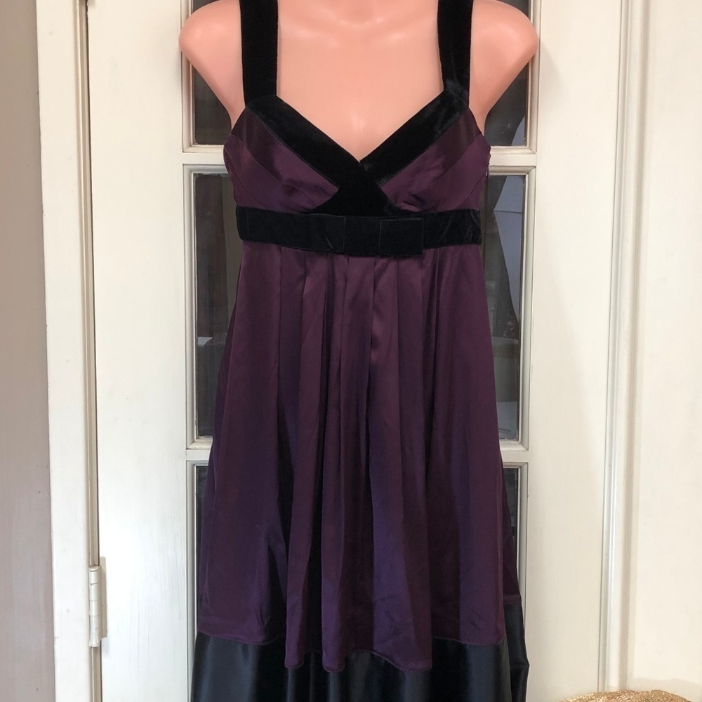 Womens Banana Republic Plum Wine Colored Dress Size 0P - Picture 4 of 4
